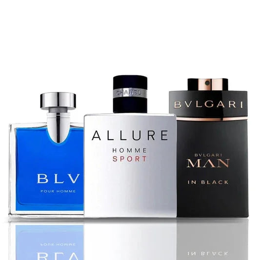 Set di 3 profumi | BLV + Allure Homme Sport + Man in Black
